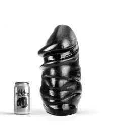 All Black - Anaal Dildo 32 X 16.5 Cm - Zwart