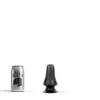 All Black - Buttplug 12 X 7 Cm - Zwart
