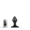 All Black - Buttplug 16 X 8 Cm - Zwart