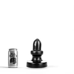 All Black - Buttplug 17 X 8 Cm - Zwart