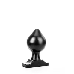 All Black - Buttplug 22,5 X 12 Cm - Zwart -Cock & Ball Toys winkel All Black Buttplug 225 x 12 cm zwart 3