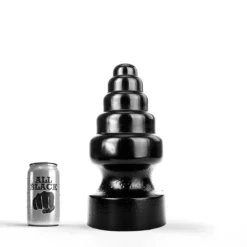 All Black - Buttplug 27 X 13.5 Cm - Zwart