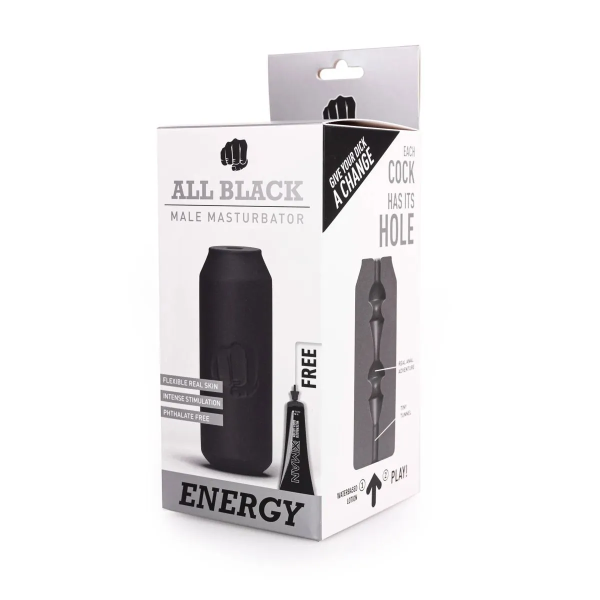 All Black - Masturbator Energy 5 All Black - Masturbator Energy - Afbeelding 5