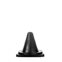 All Black - Prisma Buttplug 19 X 5 Cm - Zwart -Cock & Ball Toys winkel All Black Prisma Buttplug 19 x 5 cm zwart 4
