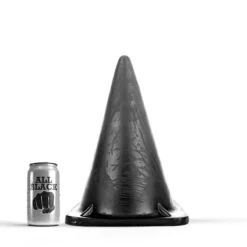 All Black - Prisma Buttplug 30 X 18 Cm - Zwart