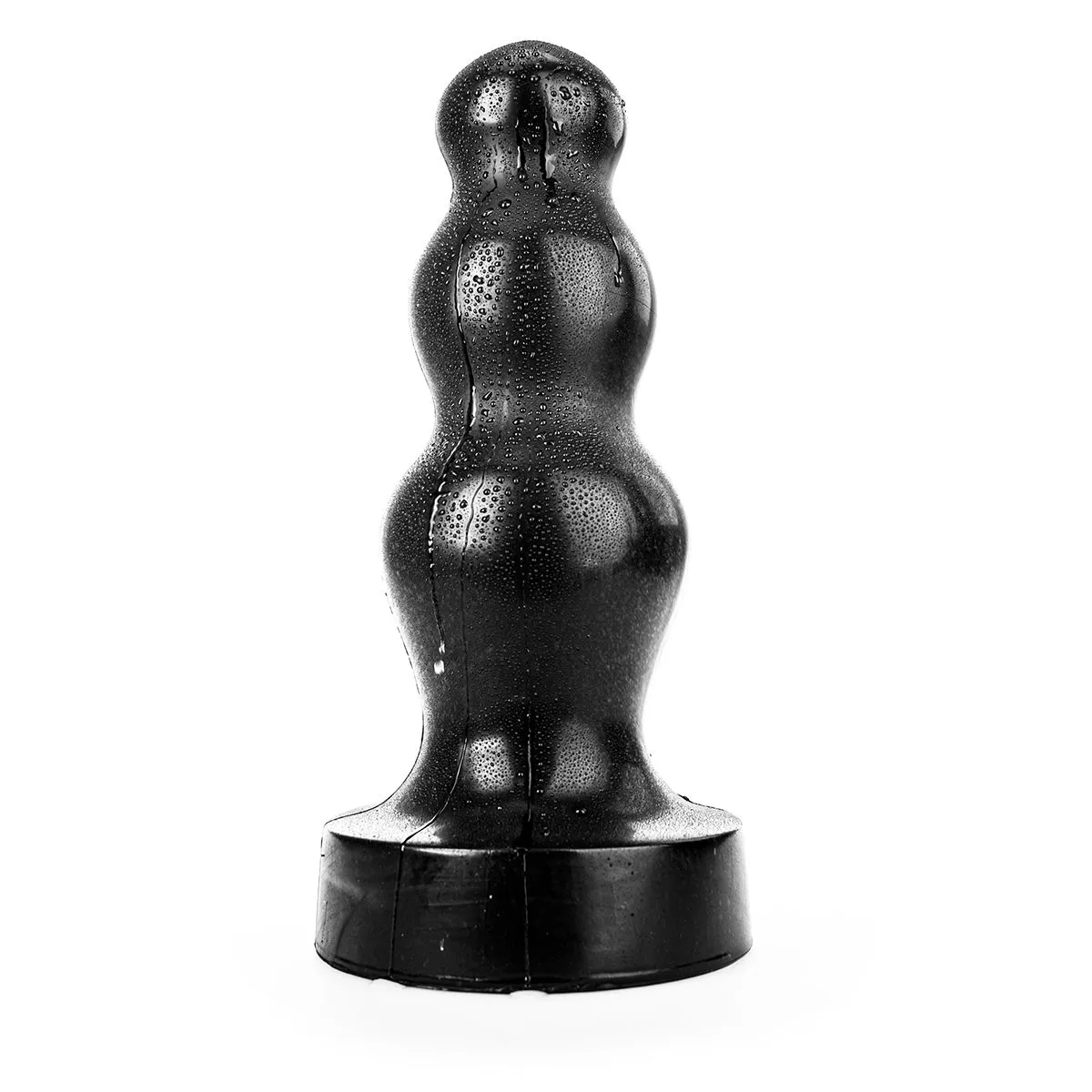 All Black - XXL Buttplug Met Bolletjes 38 X 11.5 Cm - Zwart 4 All Black - XXL Buttplug Met Bolletjes 38 X 11.5 Cm - Zwart - Afbeelding 4