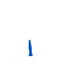 All Black All Blue - Buttplug 12 X 2,5 Cm - Blauw -Cock & Ball Toys winkel All Blue Buttplug 12 x 25 cm blauw 3