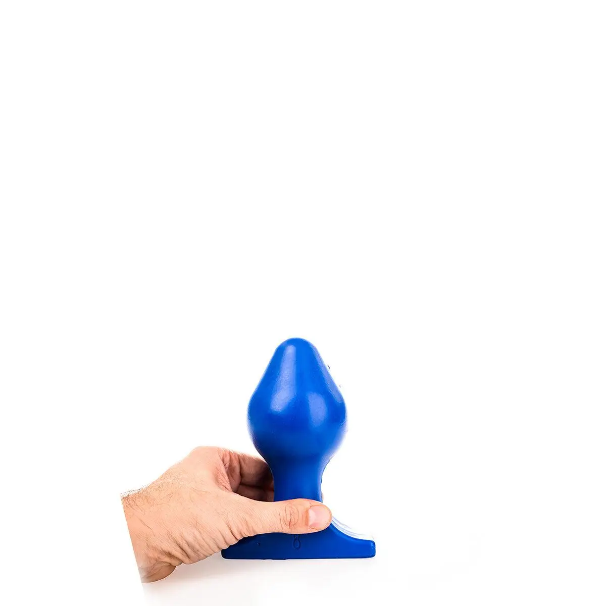 All Black All Blue - Buttplug 16 X 8 Cm - Blauw 2 All Black All Blue - Buttplug 16 X 8 Cm - Blauw - Afbeelding 2