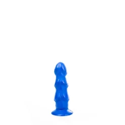 All Black All Blue - Buttplug 17 X 5 Cm - Blauw -Cock & Ball Toys winkel All Blue Buttplug 17 x 5 cm blauw 5