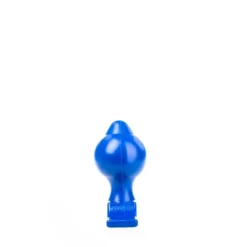 All Black All Blue - Buttplug 18 X 10 Cm - Blauw -Cock & Ball Toys winkel All Blue Buttplug 18 x 10 cm blauw 4