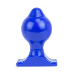 All Black All Blue - Buttplug 18 X 10 Cm - Blauw -Cock & Ball Toys winkel All Blue Buttplug 18 x 10 cm blauw 6