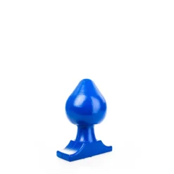 All Black All Blue - Buttplug 19 X 11 Cm - Blauw -Cock & Ball Toys winkel All Blue Buttplug 19 x 11 cm blauw 3