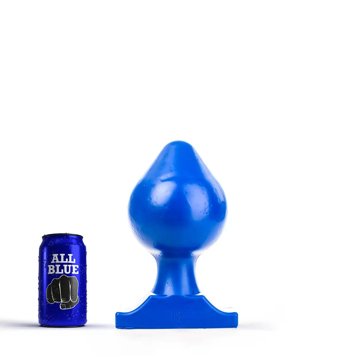 All Black All Blue - Buttplug 22,5 X 12 Cm - Blauw 1 All Black All Blue - Buttplug 22,5 X 12 Cm - Blauw