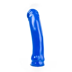 All Black All Blue - Dildo 33 X 7 Cm - Blauw -Cock & Ball Toys winkel All Blue Dildo 33 x 7 cm blauw 3