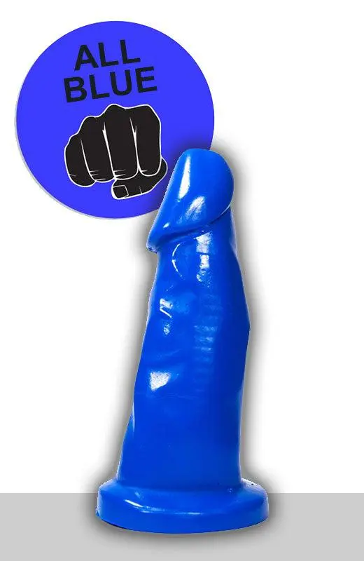 All Black All Blue - Dildo 39 X 8,5 Cm - Blauw 5 All Black All Blue - Dildo 39 X 8,5 Cm - Blauw - Afbeelding 5