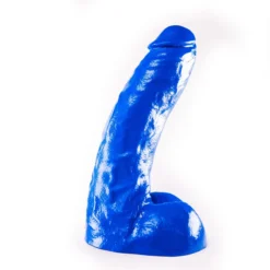 All Black All Blue - Klassieke Dildo 25,5 X 4,1 Cm - Blauw -Cock & Ball Toys winkel All Blue Klassieke Dildo 255 x 41 cm blauw 7