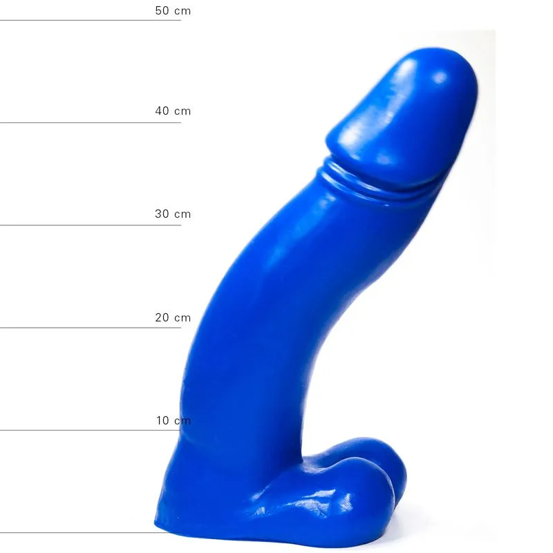All Black All Blue - XXL Dildo 45 X 9 Cm - Blauw 6 All Black All Blue - XXL Dildo 45 X 9 Cm - Blauw - Afbeelding 6
