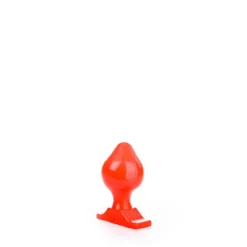 All Black All Red - Butt Plug 17 X 9 Cm - Rood -Cock & Ball Toys winkel All Red Butt Plug 17 x 9 cm rood 3