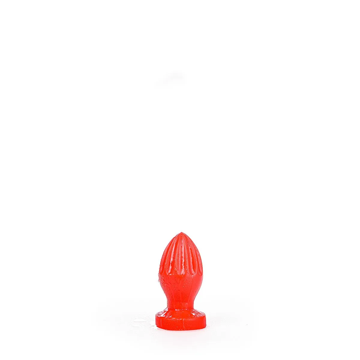 All Black All Red - Buttplug 12 X 5 Cm - Rood 3 All Black All Red - Buttplug 12 X 5 Cm - Rood - Afbeelding 3