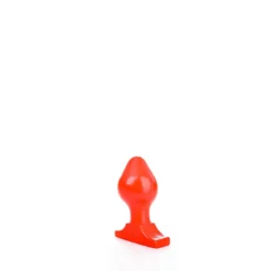 All Black All Red - Buttplug 16 X 8 Cm - Rood -Cock & Ball Toys winkel All Red Buttplug 16 x 8 cm rood 3