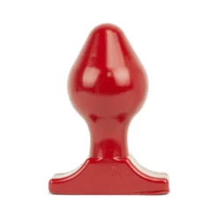 All Black All Red - Buttplug 16 X 8 Cm - Rood -Cock & Ball Toys winkel All Red Buttplug 16 x 8 cm rood 7