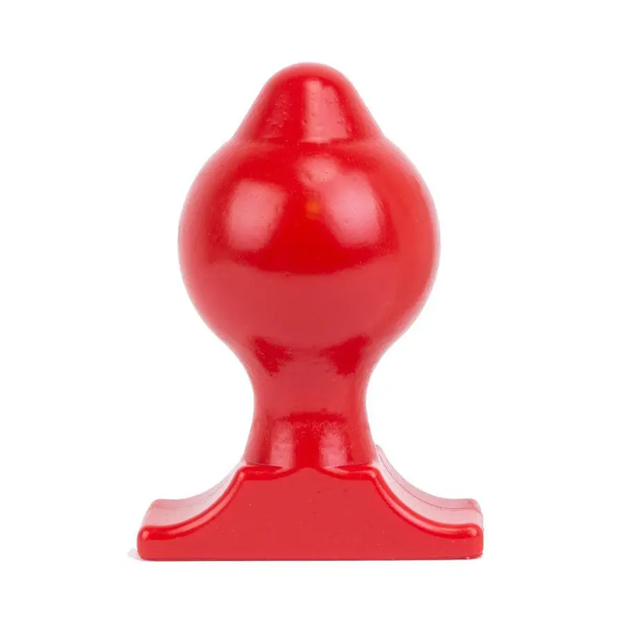 All Black All Red - Buttplug 18 X 10 Cm - Rood 6 All Black All Red - Buttplug 18 X 10 Cm - Rood - Afbeelding 6