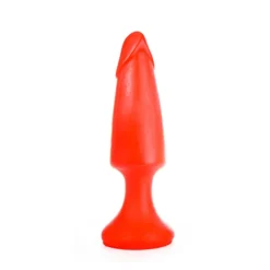 All Black All Red - Buttplug 35 X 9,5 Cm - Rood 9 All Black All Red - Buttplug 35 X 9,5 Cm - Rood -Cock & Ball Toys winkel All Red Buttplug 35 x 95 cm rood 5