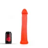 All Black All Red - Dildo 31 X 5,5 Cm - Rood