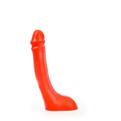 All Black All Red - Dildo 32 X 5,5 Cm - Rood -Cock & Ball Toys winkel All Red Dildo 32 x 55 cm rood 5