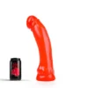 All Black All Red - Dildo 33 X 7 Cm - Rood
