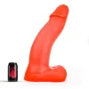 All Black All Red - XXL Dildo 45 X 9 Cm - Rood