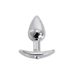Kiotos Steel Aluminium Buttplug Met Handvat En Sierkristal - Transparant 8 Kiotos Steel Aluminium Buttplug Met Handvat En Sierkristal - Transparant -Cock & Ball Toys winkel Aluminium buttplug met handvat en sierkristal transparant 3