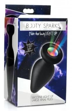 Booty Sparks - Light-Up Siliconen Anaal Plug - Large -Cock & Ball Toys winkel Booty Sparks Light Up Siliconen Anaal Plug Large 5