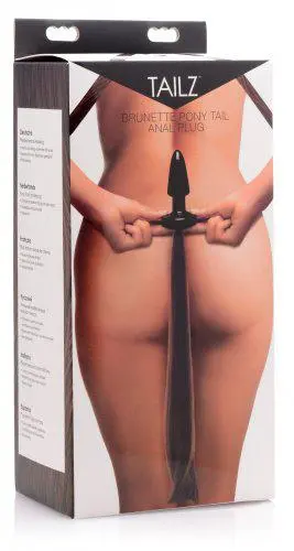 O-products Brunette Pony Tail Anaal Plug - Bruin 6 O-products Brunette Pony Tail Anaal Plug - Bruin - Afbeelding 6