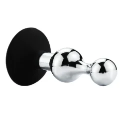 Kiotos Buttplug Aluminium In Zandloper-vorm Met Zuignap -Cock & Ball Toys winkel Buttplug aluminium in zandloper vorm met zuignap 5