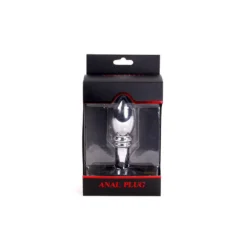 Kiotos Buttplug Aluminium Met Bal En Ribbels En Zuignap -Cock & Ball Toys winkel Buttplug aluminium met bal en ribbels en zuignap 8