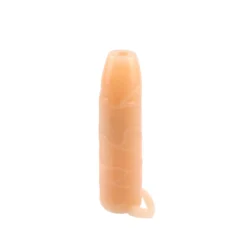 Chisa Novelties - Real Feel Penis Sleeve Met Ball Strap En Open Bovenkant
