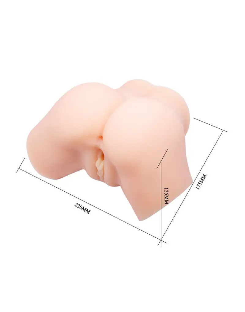 Crazy Bull Vibrerende Vagina & Ass Masturbator SAMANTHA - Lichte Huidskleur 4 Crazy Bull Vibrerende Vagina & Ass Masturbator SAMANTHA - Lichte Huidskleur - Afbeelding 4