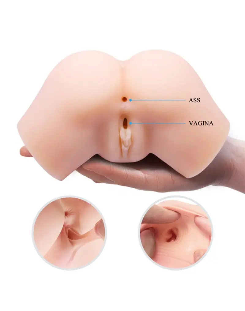 Crazy Bull Vibrerende Vagina & Ass Masturbator SAMANTHA - Lichte Huidskleur 7 Crazy Bull Vibrerende Vagina & Ass Masturbator SAMANTHA - Lichte Huidskleur - Afbeelding 7