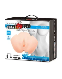 Crazy Bull Vibrerende Vagina & Ass Masturbator VERONICA - Lichte Huidskleur 15 Crazy Bull Vibrerende Vagina & Ass Masturbator VERONICA - Lichte Huidskleur -Cock & Ball Toys winkel Crazy Bull Vibrerende Vagina Ass Masturbator VERONICA lichte huidskleur 3