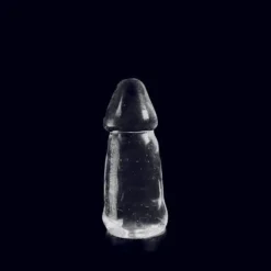 Dark Crystal - Extra Grote Anaal Dildo 24,5 X 9,5 Cm - Transparant