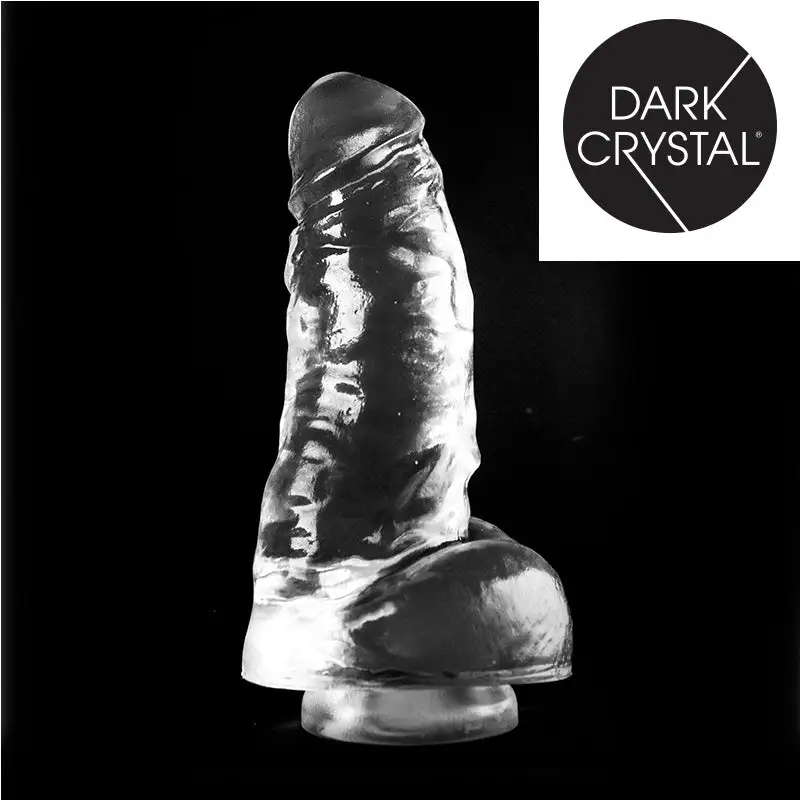 Dark Crystal - XXL Dildo Met Zuignap 25,5 X 7,5 Cm - Transparant 2 Dark Crystal - XXL Dildo Met Zuignap 25,5 X 7,5 Cm - Transparant - Afbeelding 2