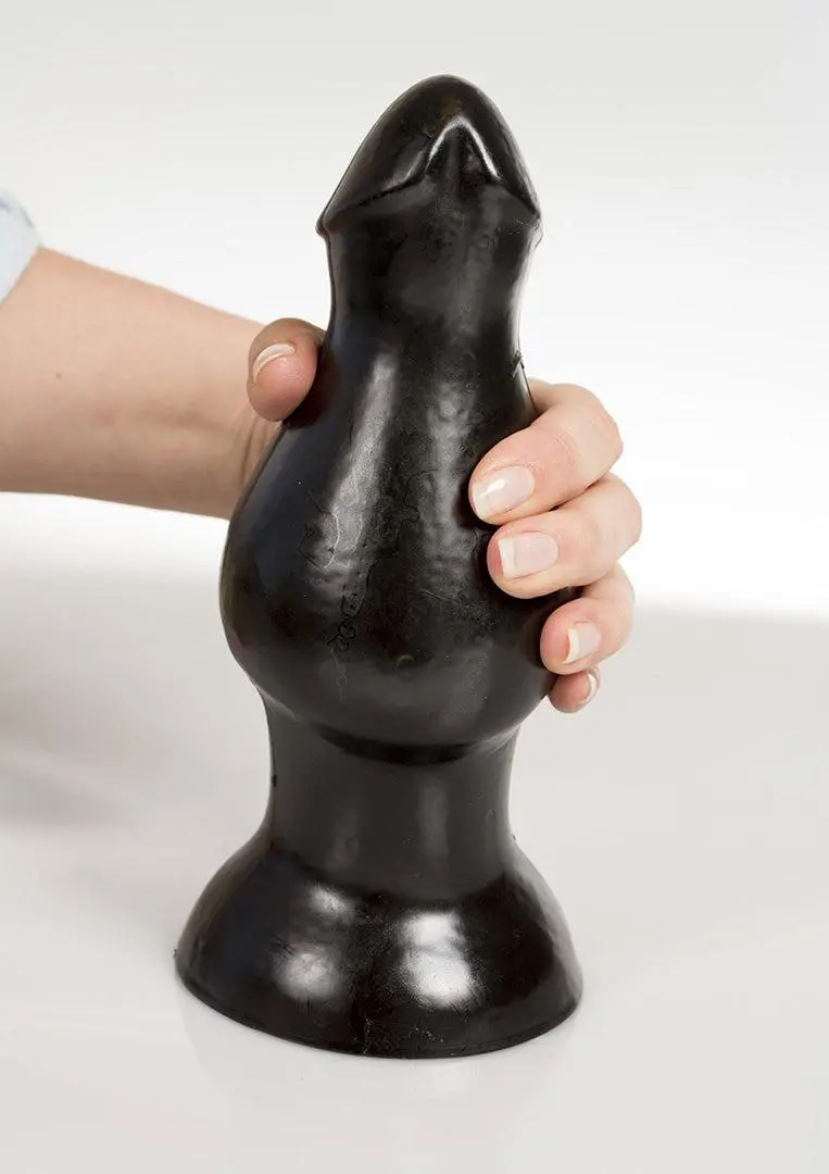 Dinoo - Buttplug Ceratops 21,5 Cm - Zwart 2 Dinoo - Buttplug Ceratops 21,5 Cm - Zwart - Afbeelding 2