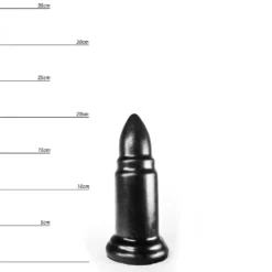 Dinoo - Buttplug Proa 20,5 Cm - Zwart -Cock & Ball Toys winkel Dinoo Buttplug Proa 205 cm zwart 3