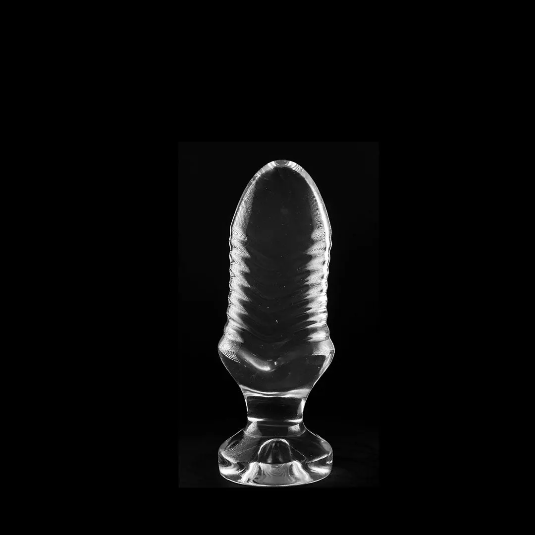 Dinoo - Buttplug Tanius 23 X 7 Cm - Transparant 3 Dinoo - Buttplug Tanius 23 X 7 Cm - Transparant - Afbeelding 3