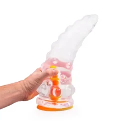 Dinoo - Primal Desires Extra Grote Dildo Met Zuignap Acro - Transparant -Cock & Ball Toys winkel Dinoo Primal Desires Extra Grote Dildo met Zuignap Acro transparant 3