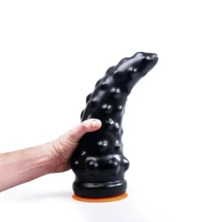Dinoo - Primal Desires Extra Grote Dildo Met Zuignap Acro - Zwart -Cock & Ball Toys winkel Dinoo Primal Desires Extra Grote Dildo met Zuignap Acro zwart 3