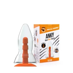 Dinoo - Primal Desires Extra Grote Dildo Met Zuignap Anky - Transparant