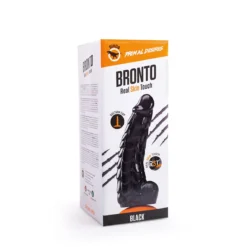 Dinoo - Primal Desires Extra Grote Dildo Met Zuignap Bronto - Zwart -Cock & Ball Toys winkel Dinoo Primal Desires Extra Grote Dildo met Zuignap Bronto zwart 5