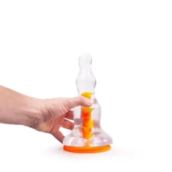 Dinoo - Primal Desires Extra Grote Dildo Met Zuignap Dilo - Transparant -Cock & Ball Toys winkel Dinoo Primal Desires Extra Grote Dildo met Zuignap Dilo transparant 3